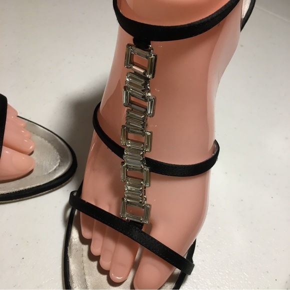 Giuseppe Zanoth Design Sandal Heels Shoes Size 40 SB-BH - Picture 3 of 13